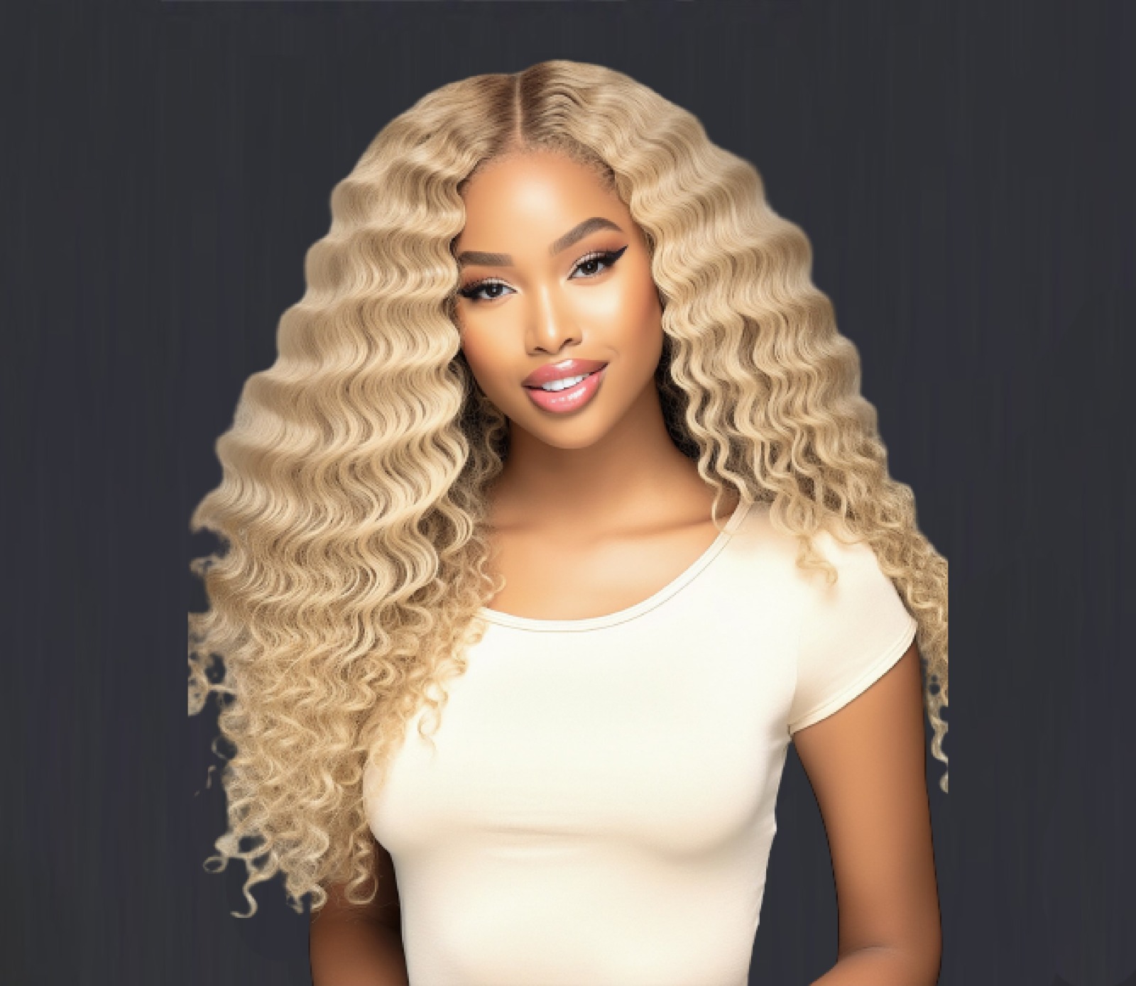 Lace Closure - Natural Curly