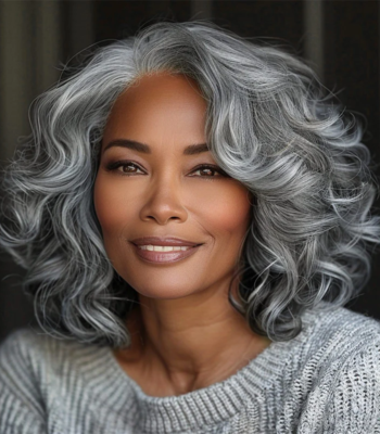 100% Natural Grey Hair