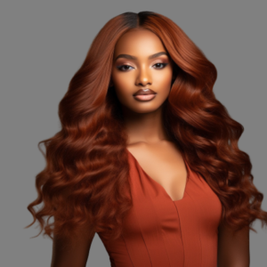 Dark Auburn Rose Pink